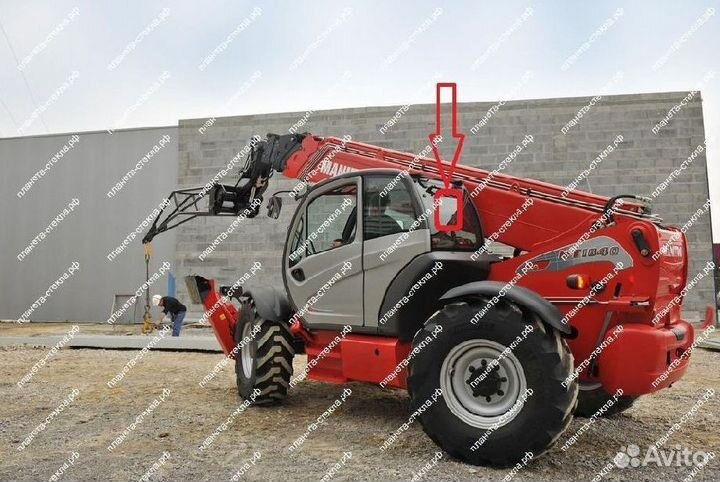 Стекло для телескопического-погрузчика Manitou MT