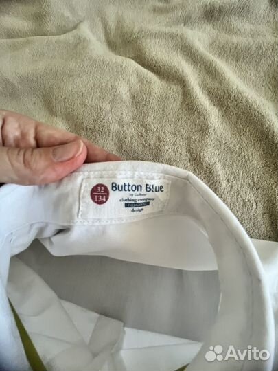 Школьная форма button blue