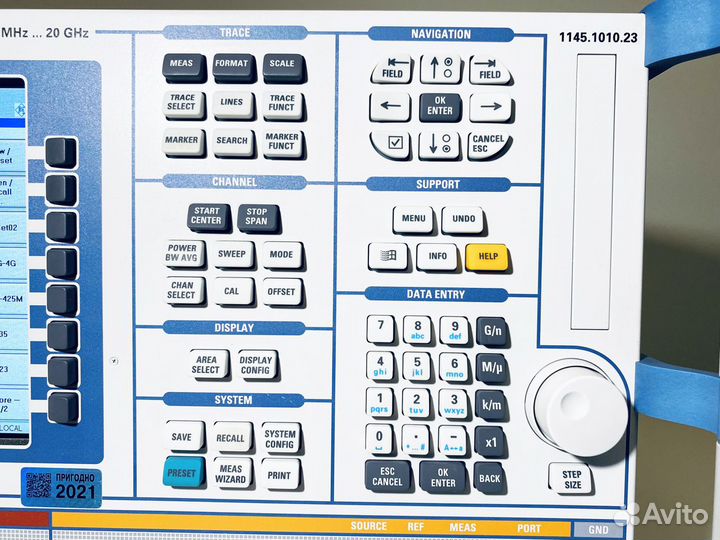 Векторный анализатор цепей Rohde & Schwarz ZVB20