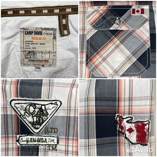 Рубашка Camp David размер 3XL