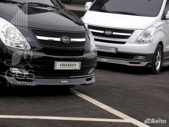 Накладка переднего бампера Hyundai Grand Starex H1