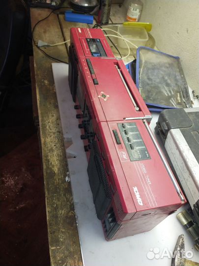 Кассетная магнитола томь