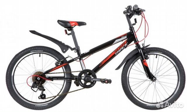 Велосипед Novatrack Racer 20'' черный