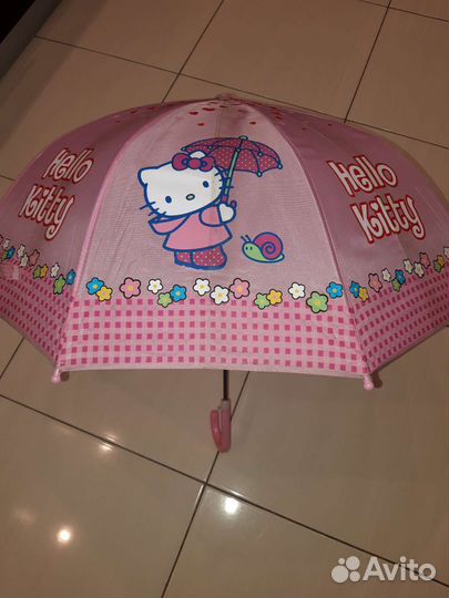 Детский зонтик Hello Kitty