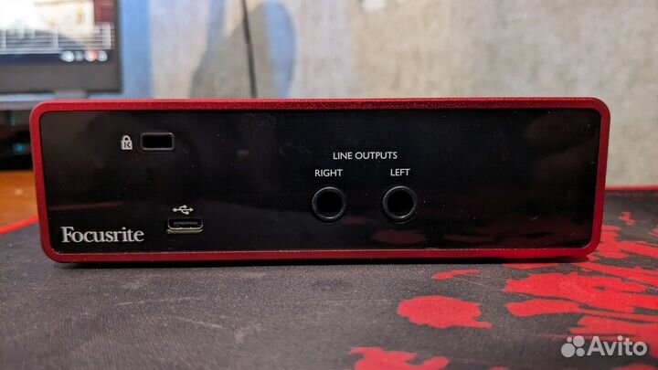 Focusrite scarlett solo 3rd gen звуковая карта
