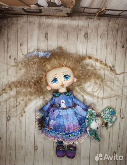 Кукла текстильная