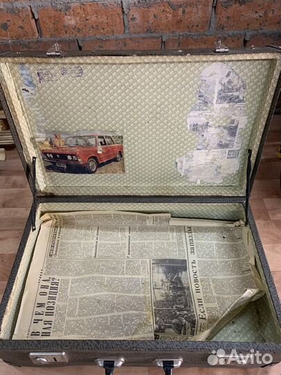 Чемодан времен СССР