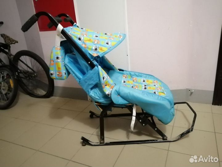 Санки-коляска