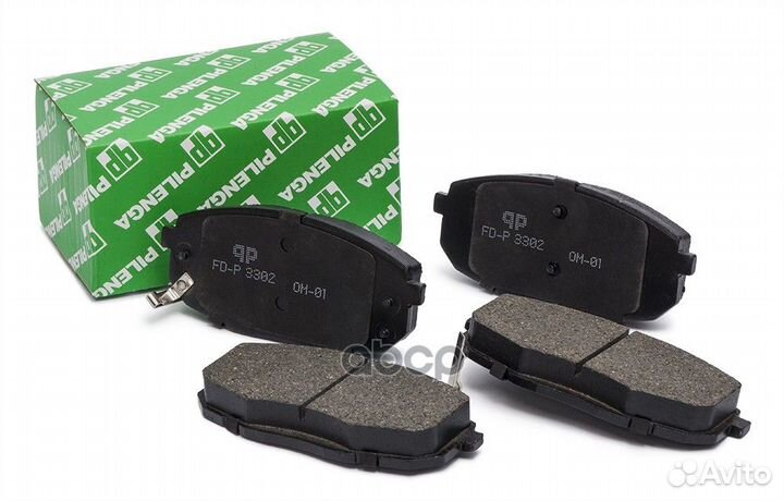 Колодки тормозные hyundai/KIA cerato/elantra/I3