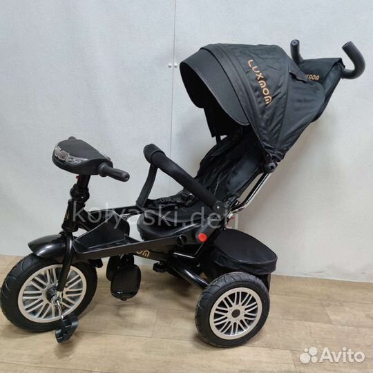Трехколесный велосипед Luxmom BMW 760 черный