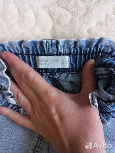 Джинсы для девочки 80 86