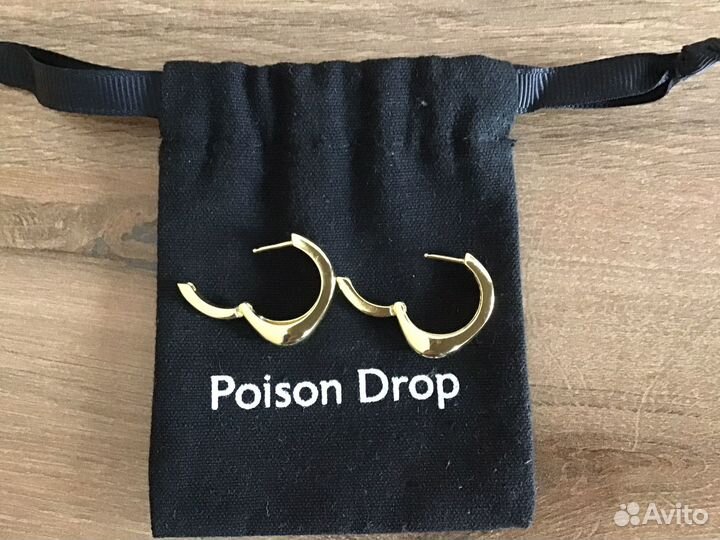 Серьги poison drop