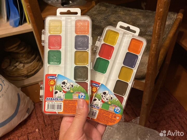 Акварельные краски