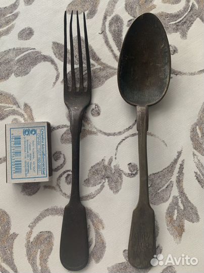 Столовые приборы Винтаж старинные