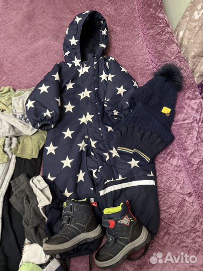 Вещи пакетом на мальчика 80-86