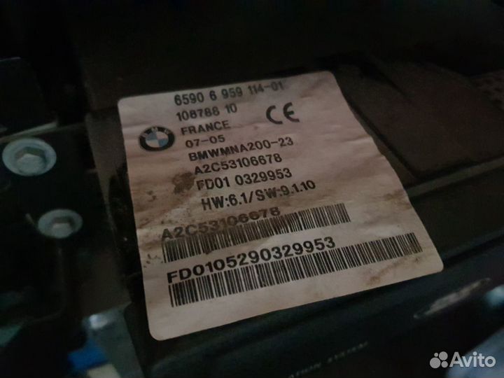 Блок навигации DVD на BMW E65 E66