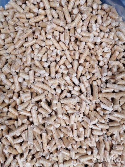 Пеллеты топливные белые 6/8 мм, 1 тонна