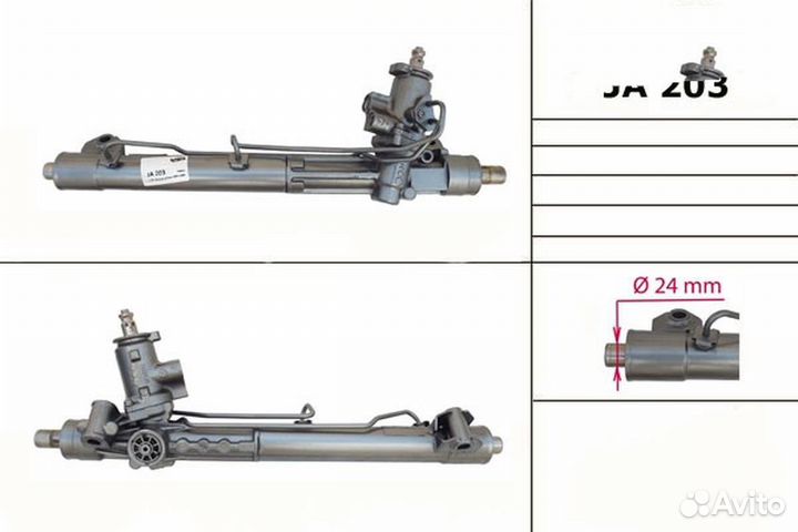 Рулевая рейка Jaguar X-Type 2001-2009, X-Type Esta