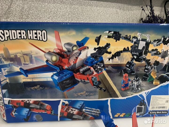 Лего конструктор человек паук lego