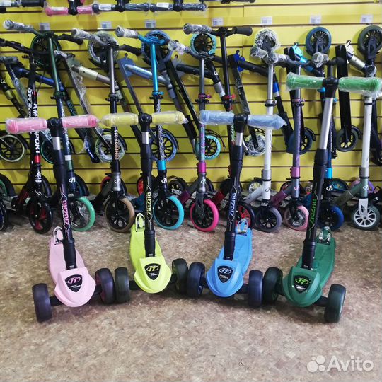 Самокат, новые - огромный выбор