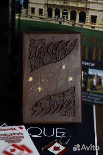 Индийская шкатулка /палисандр + вставки латунь