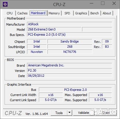 Intel Core i5-2500K3.3GHz + M/B z68 + DDR3 16 Gb