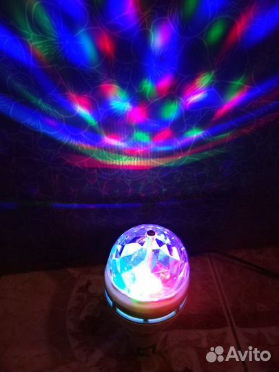 Светильник-проектор Disco Ecolux Led RGB