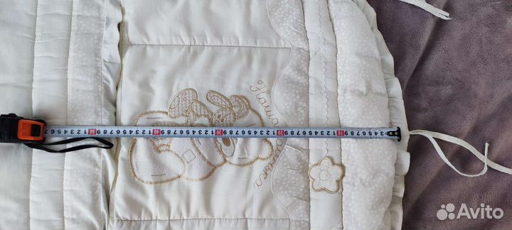 Мягкие бортики для детской кроватки