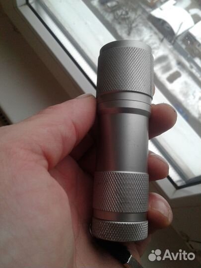 Мощный светодиодный фонарик. Корпус металл