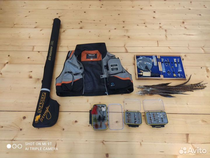 Рыболовные снасти для нахлыстовой рыбалки