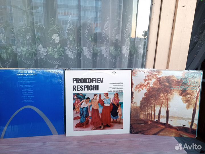 Виниловые пластинки-классика (23 шт. long Playев:)