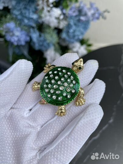 Статуэтка шкатулка черепаха