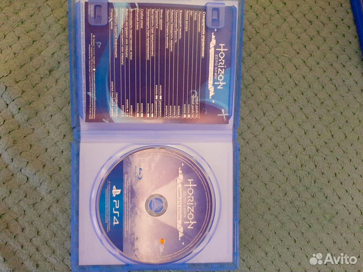 Horizon zero dawn ps4 диск