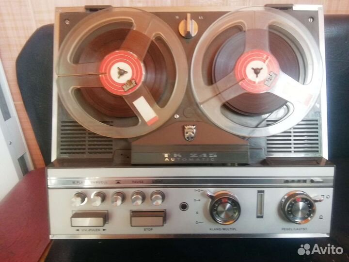 Катушечный магнитофон грюндик