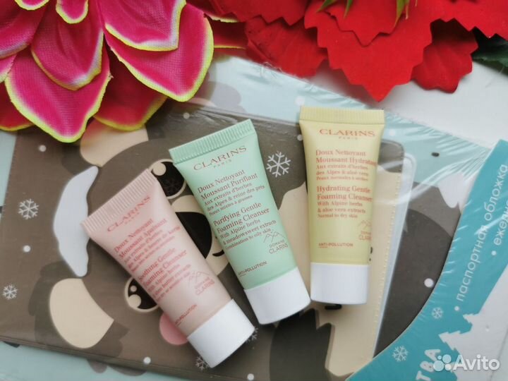 Очищающие гели, пенки Dior, Clinique, Clarins, Gig