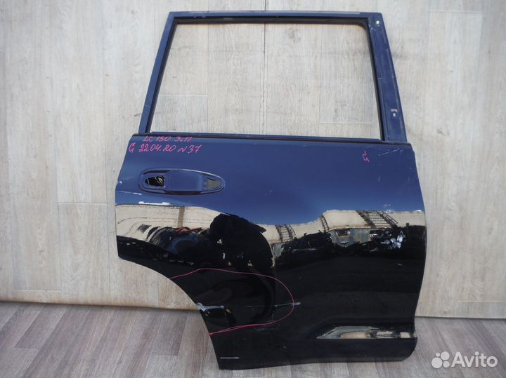 Дверь задняя правая №37 toyota Prado 150