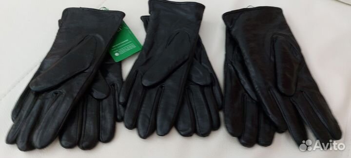 Перчатки женские зимние с набивной шерстью