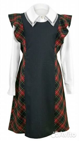 Сарафан школьный, новый, р.158