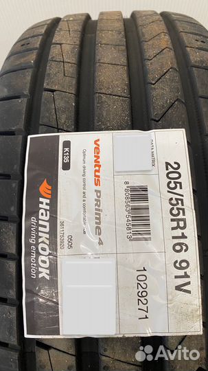 Hankook Ventus Prime 4 K135 205/55 R16