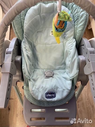 Стульчик для кормления chicco polly magic relax