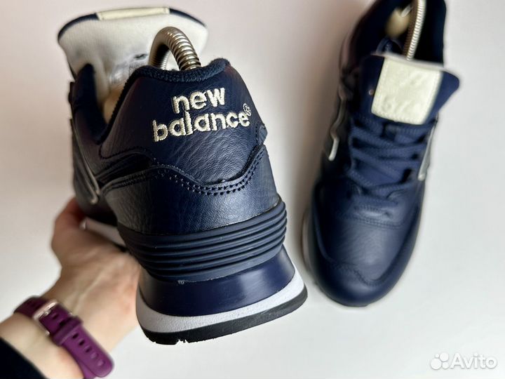 Кроссовки мужские New Balance 574 41-46 синие