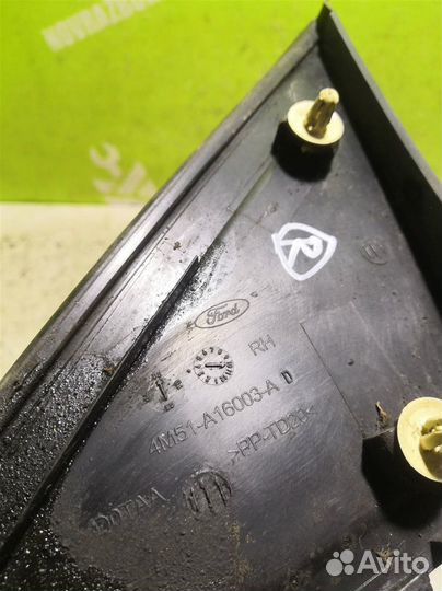 Накладка зеркала правого Форд Фокус 2