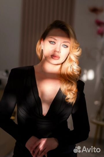 Макияж и локоны