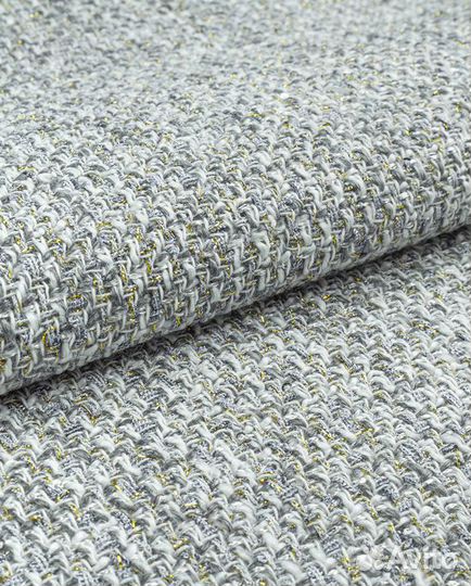 Ткань букле с люрексом