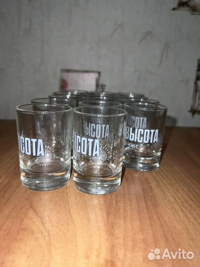 Рюмки высота