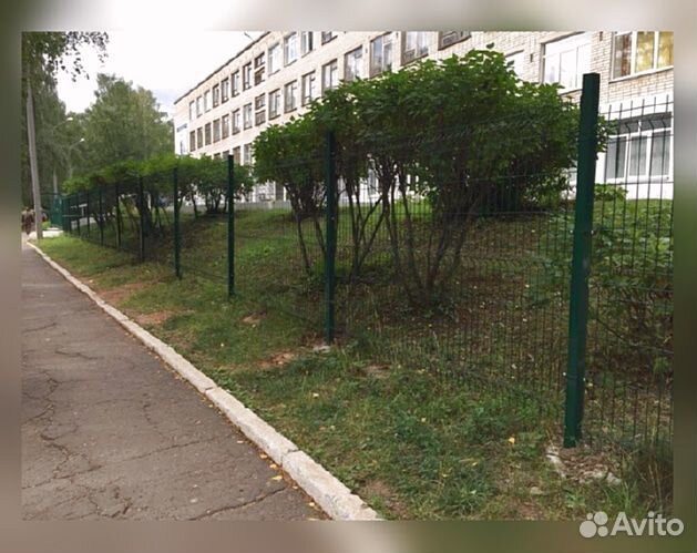 Сетка для забора 3d