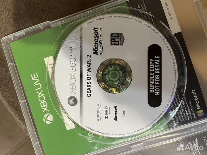 Игры на Xbox One S Gears of war 2