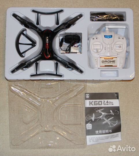 Квадрокоптер X-Fighter K60 черный