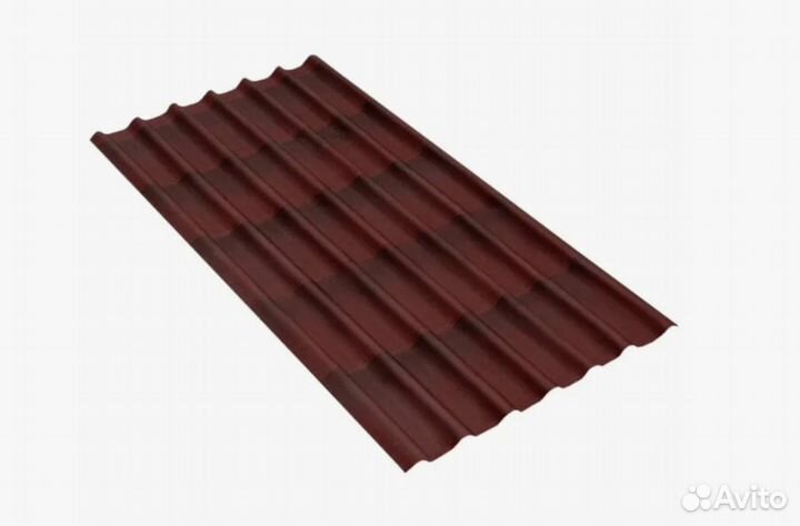 Черепица для крыши ондулин