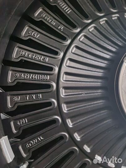 Колеса Mercedes EQS r 22